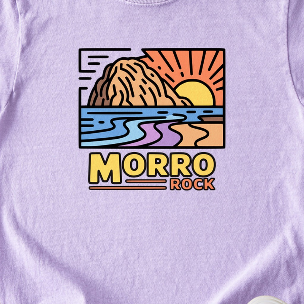 Morro Rock Kids Cotton T-Shirt