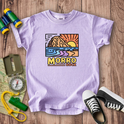 Morro Rock Kids Cotton T-Shirt