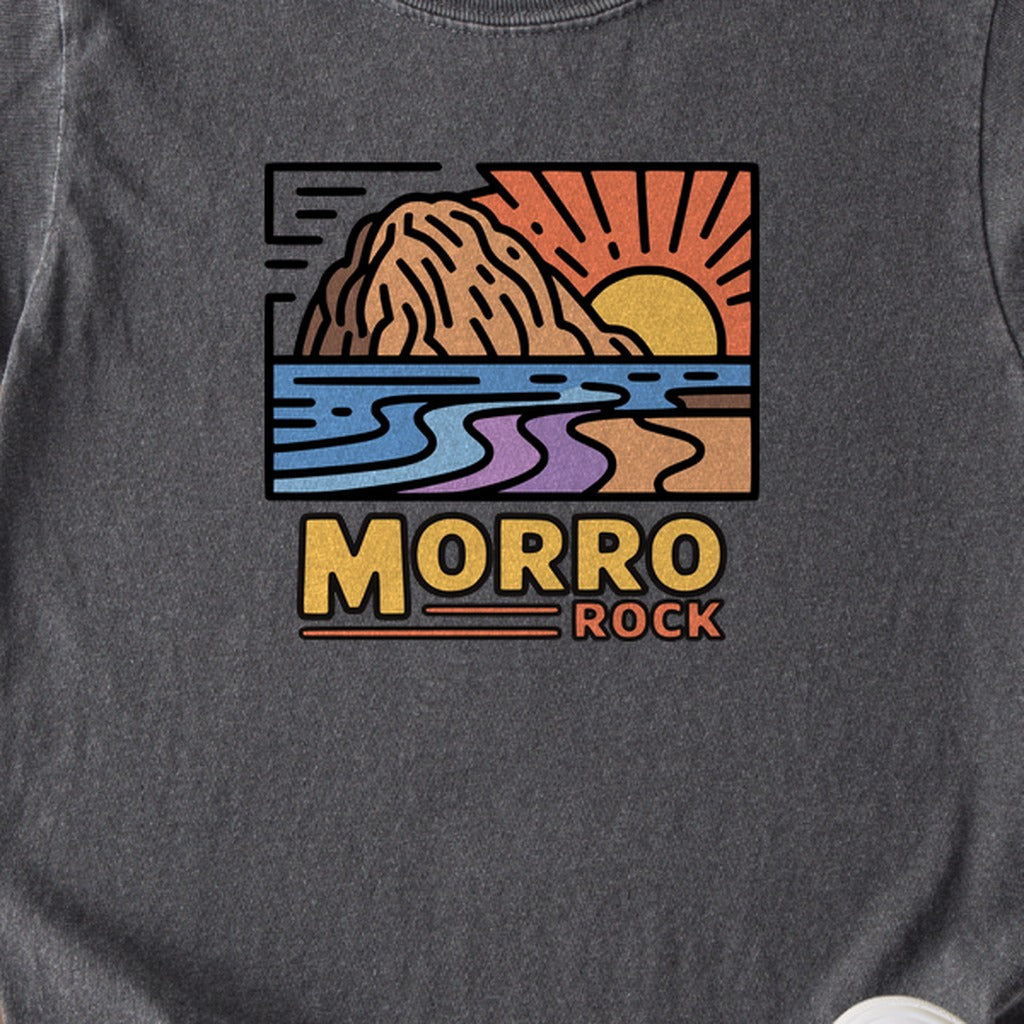 Morro Rock Kids Cotton T-Shirt