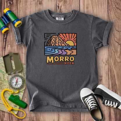 Morro Rock Kids Cotton T-Shirt