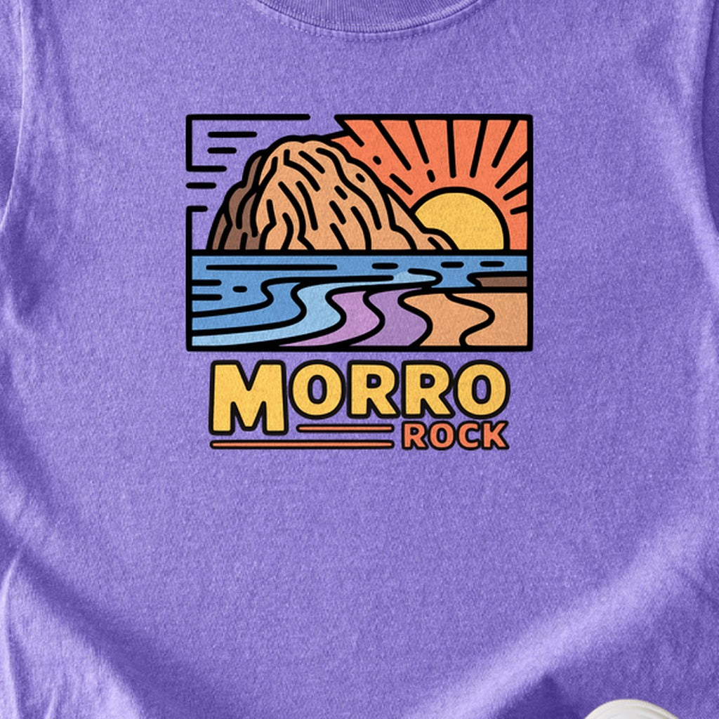 Morro Rock Kids Cotton T-Shirt