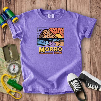 Morro Rock Kids Cotton T-Shirt