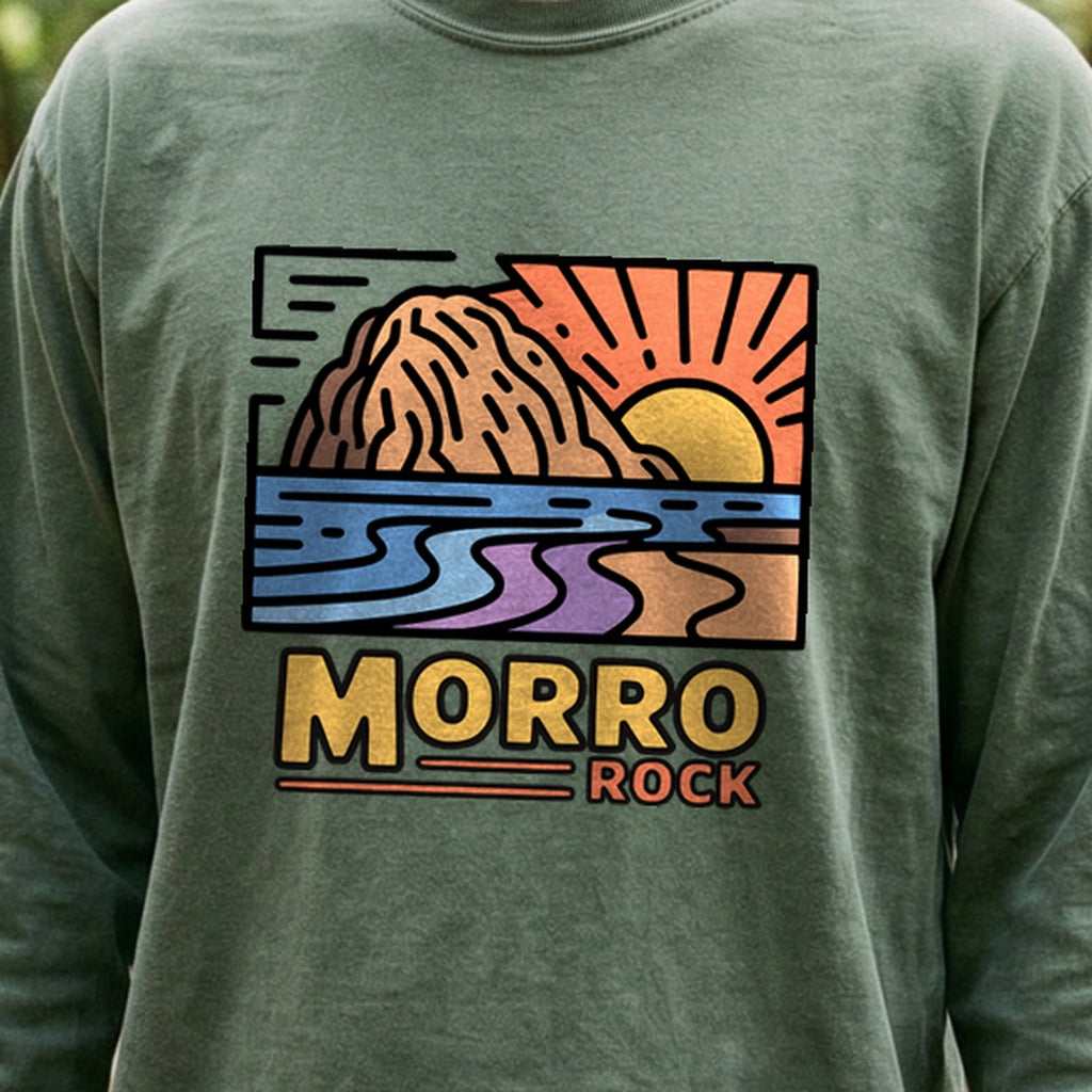 Morro Rock Cotton Long Sleeve