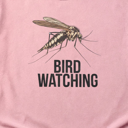Mosquito Bird Watching Cotton T-Shirt