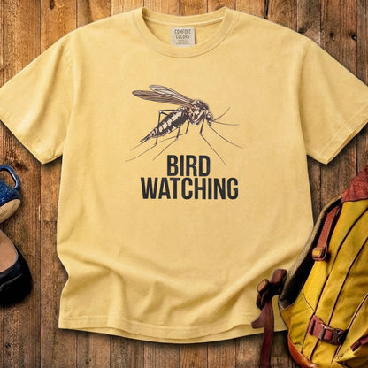 Mosquito Bird Watching Cotton T-Shirt