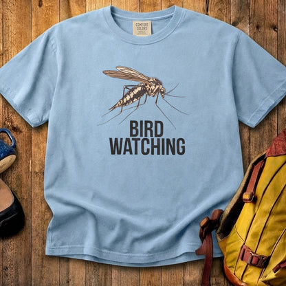 Mosquito Bird Watching Cotton T-Shirt