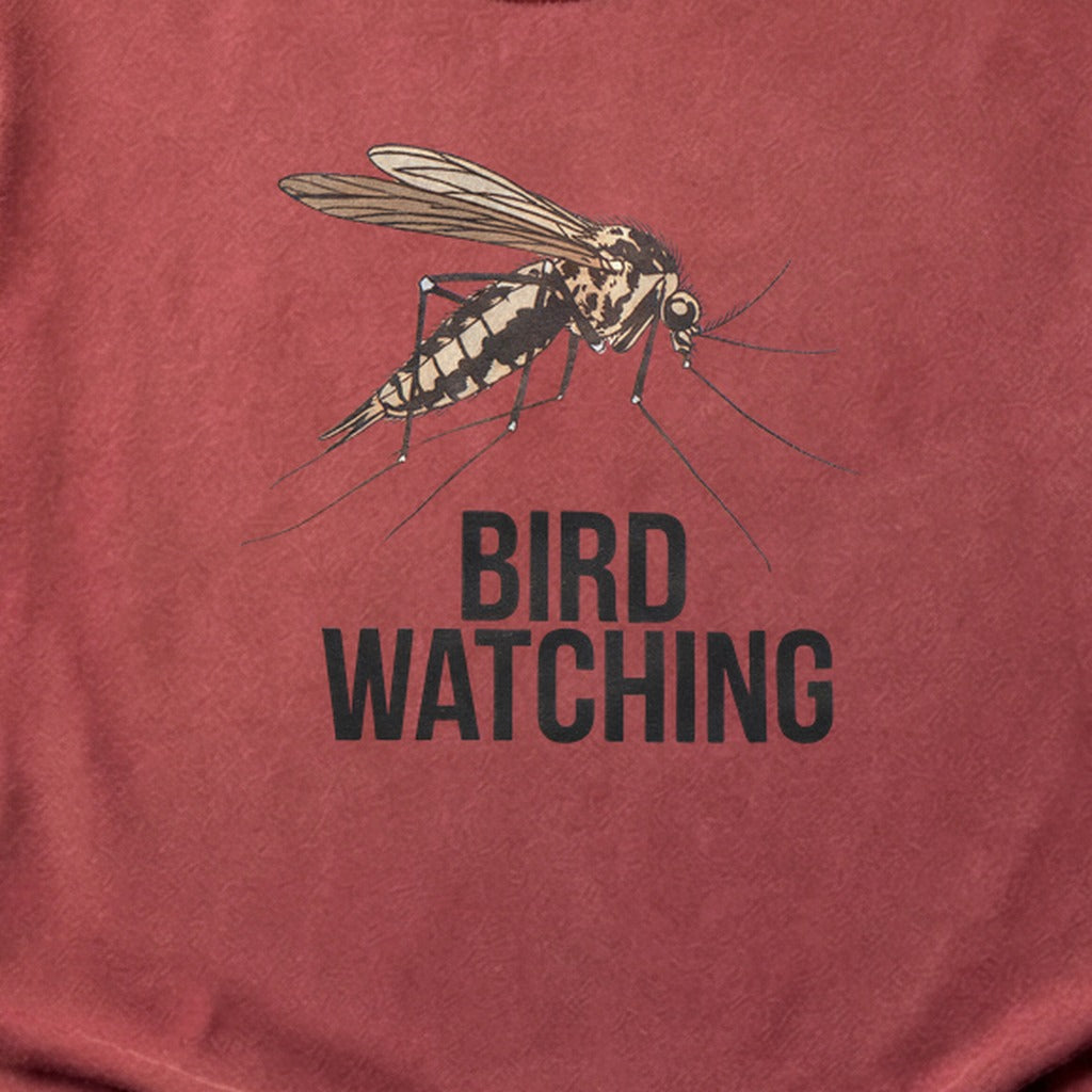 Mosquito Bird Watching Cotton T-Shirt