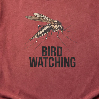 Mosquito Bird Watching Cotton T-Shirt