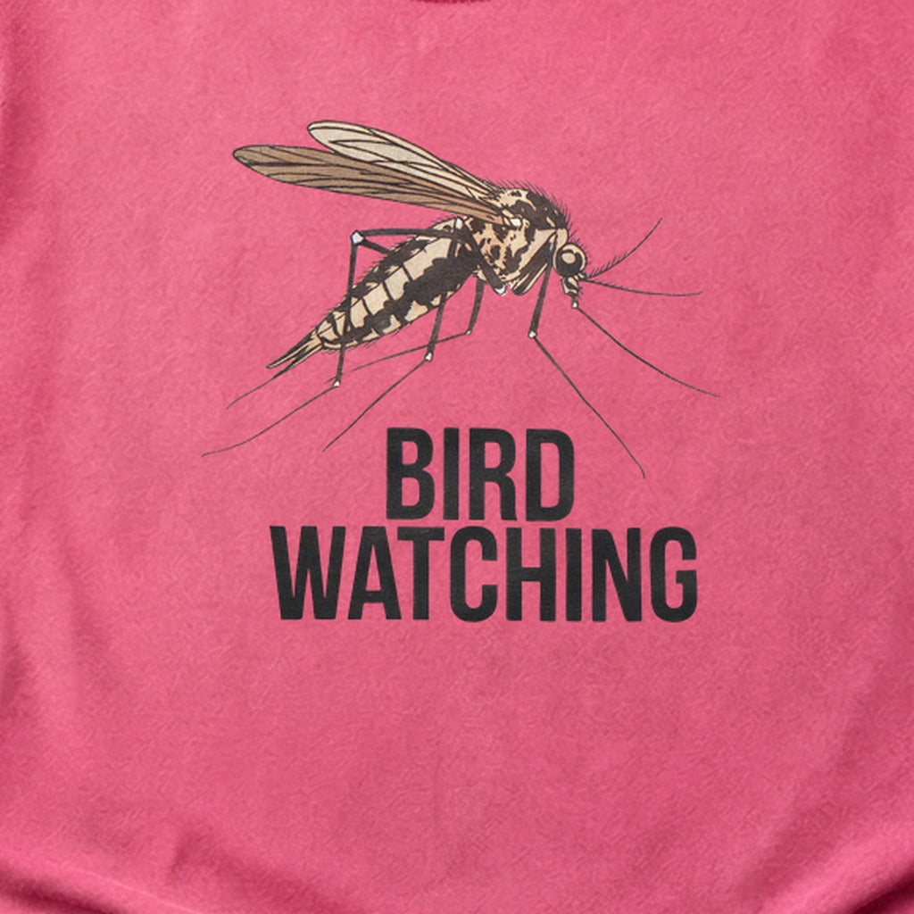 Mosquito Bird Watching Cotton T-Shirt