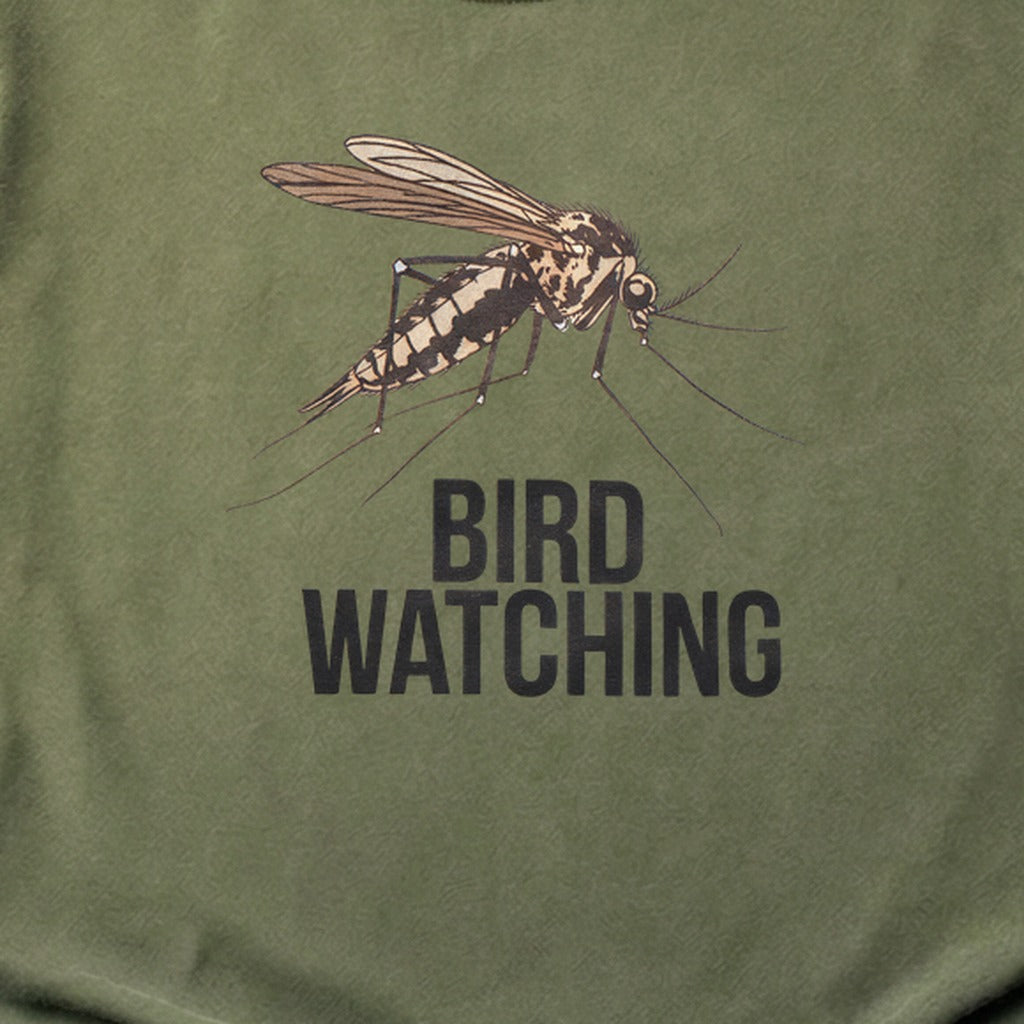 Mosquito Bird Watching Cotton T-Shirt
