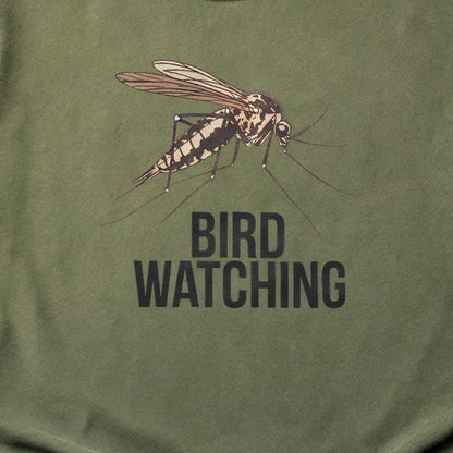Mosquito Bird Watching Cotton T-Shirt