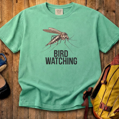 Mosquito Bird Watching Cotton T-Shirt