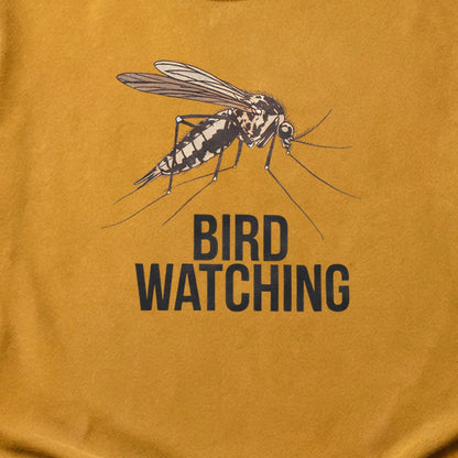 Mosquito Bird Watching Cotton T-Shirt