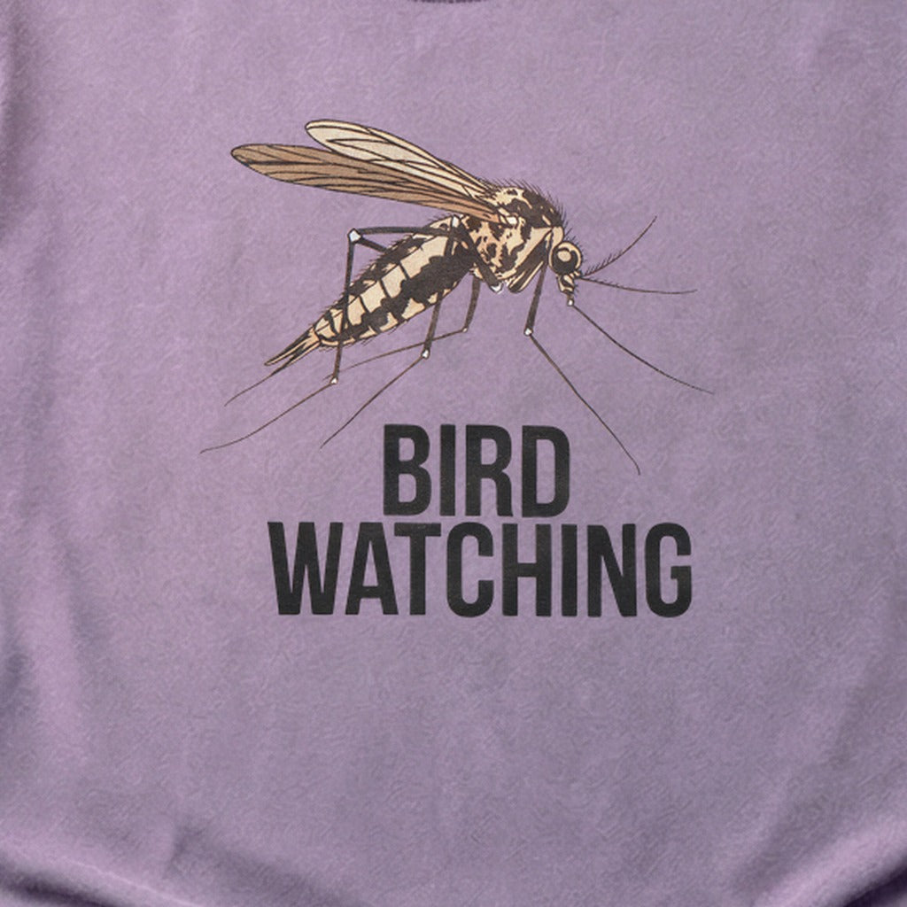 Mosquito Bird Watching Cotton T-Shirt