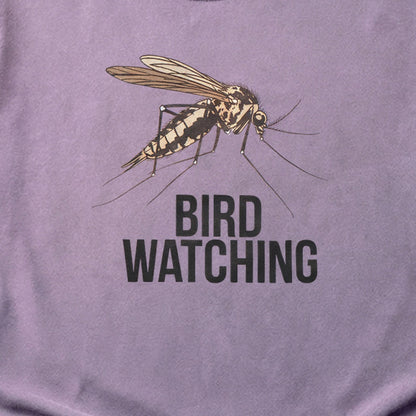 Mosquito Bird Watching Cotton T-Shirt