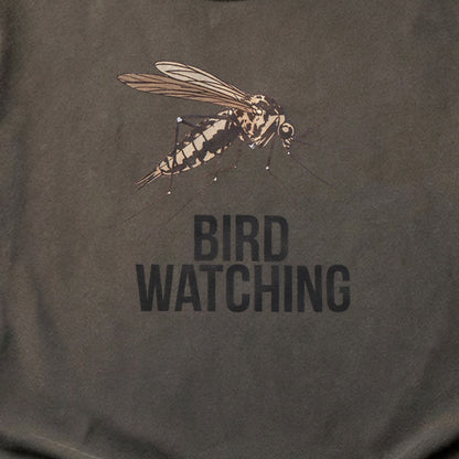 Mosquito Bird Watching Cotton T-Shirt