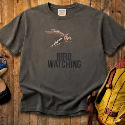 Mosquito Bird Watching Cotton T-Shirt