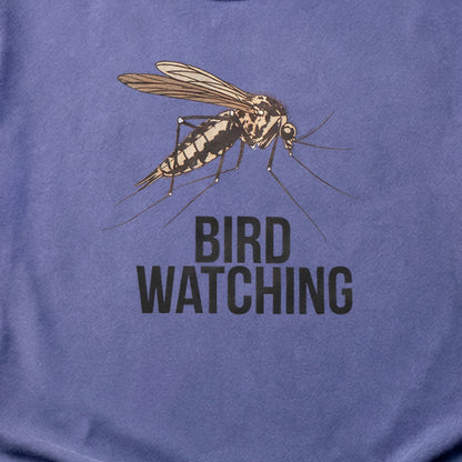 Mosquito Bird Watching Cotton T-Shirt