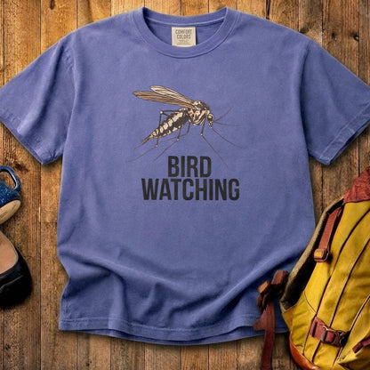 Mosquito Bird Watching Cotton T-Shirt