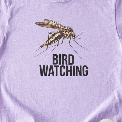 Mosquito Bird Watching Kids Cotton T-Shirt