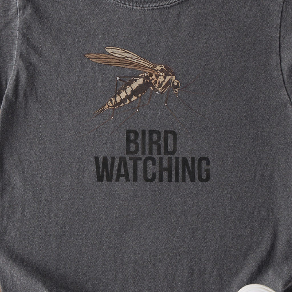 Mosquito Bird Watching Kids Cotton T-Shirt