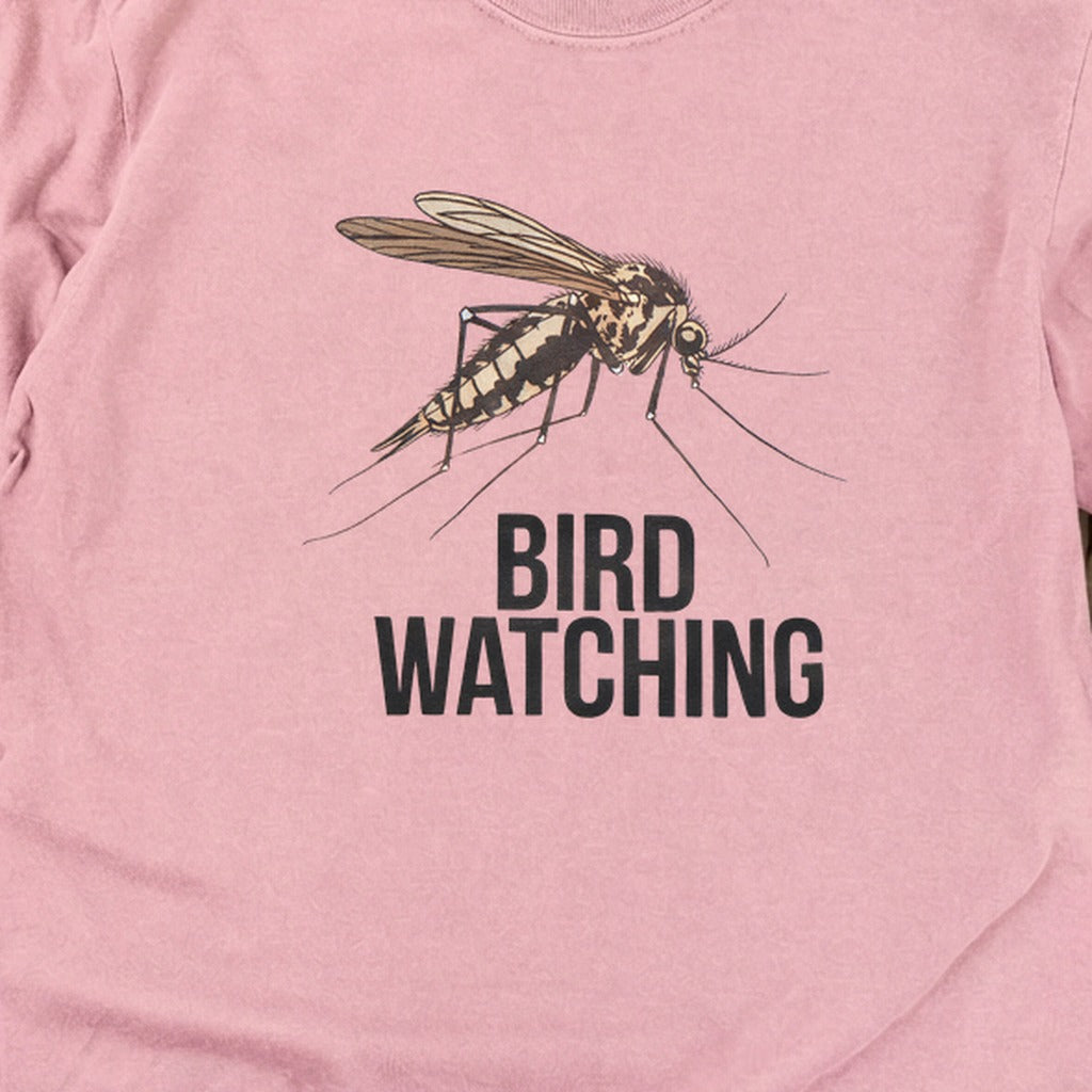 Mosquito Bird Watching Cotton Long Sleeve