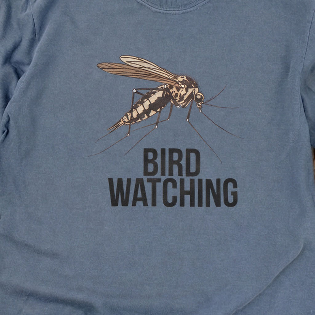 Mosquito Bird Watching Cotton Long Sleeve