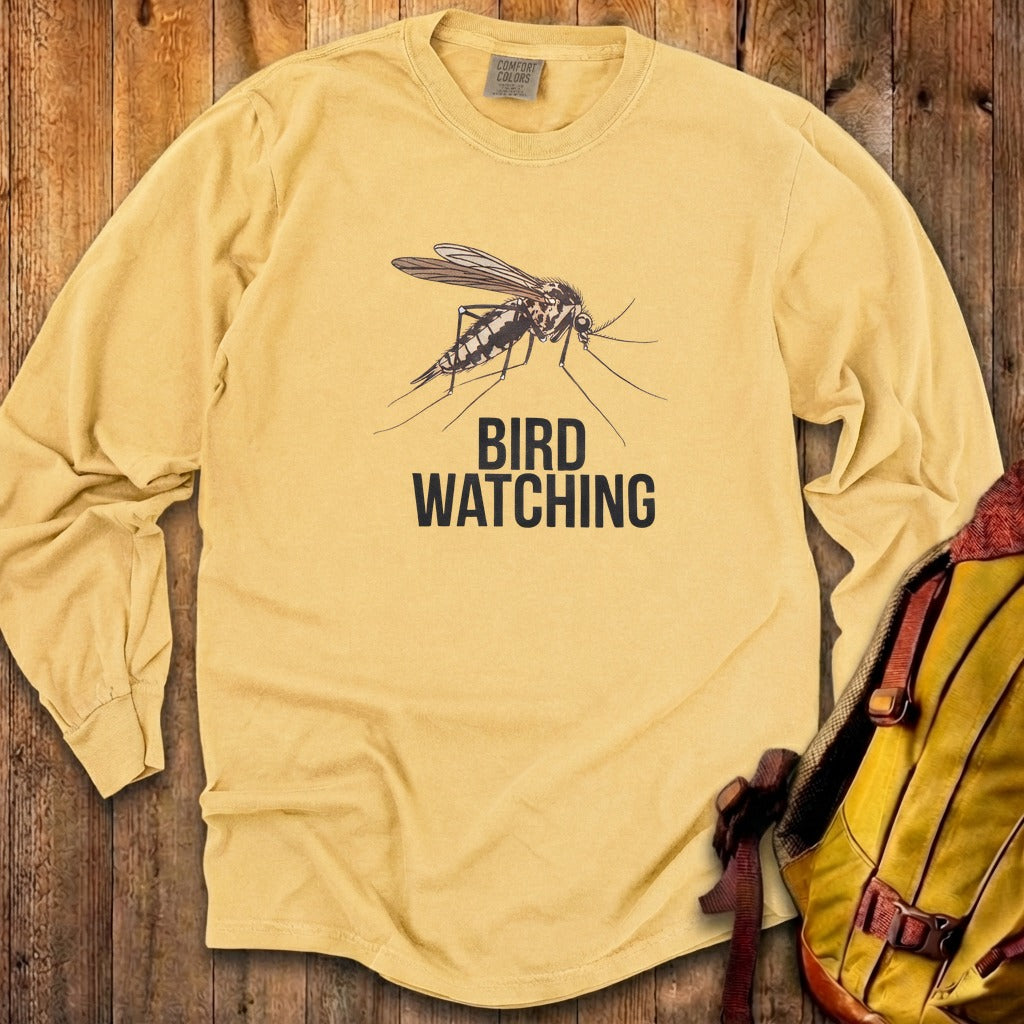 Mosquito Bird Watching Cotton Long Sleeve