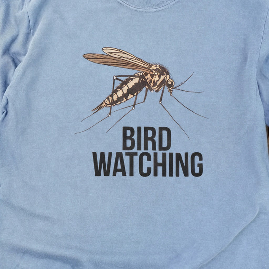 Mosquito Bird Watching Cotton Long Sleeve