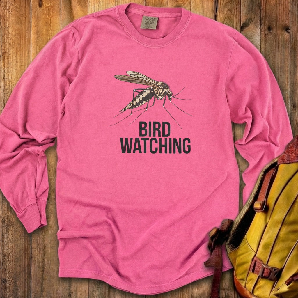 Mosquito Bird Watching Cotton Long Sleeve