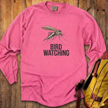 Mosquito Bird Watching Cotton Long Sleeve