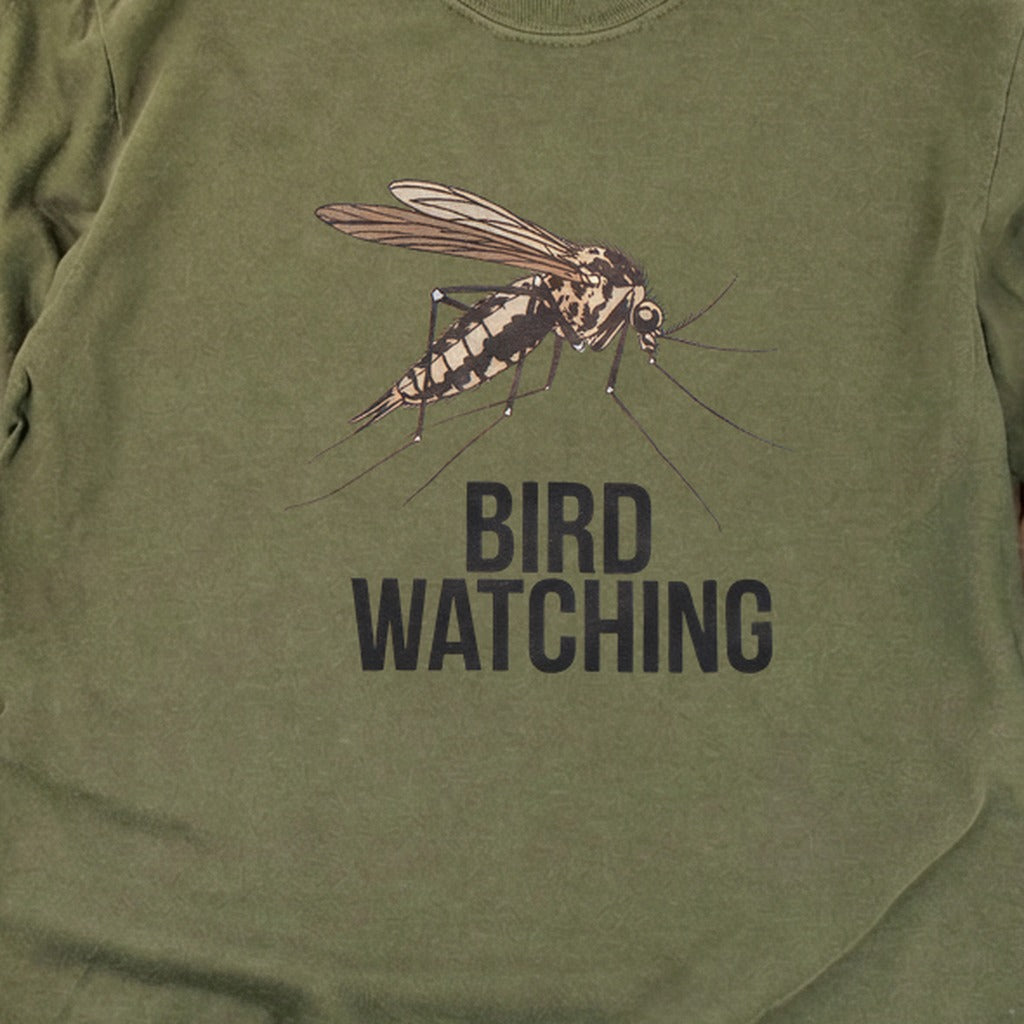Mosquito Bird Watching Cotton Long Sleeve