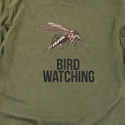 Mosquito Bird Watching Cotton Long Sleeve