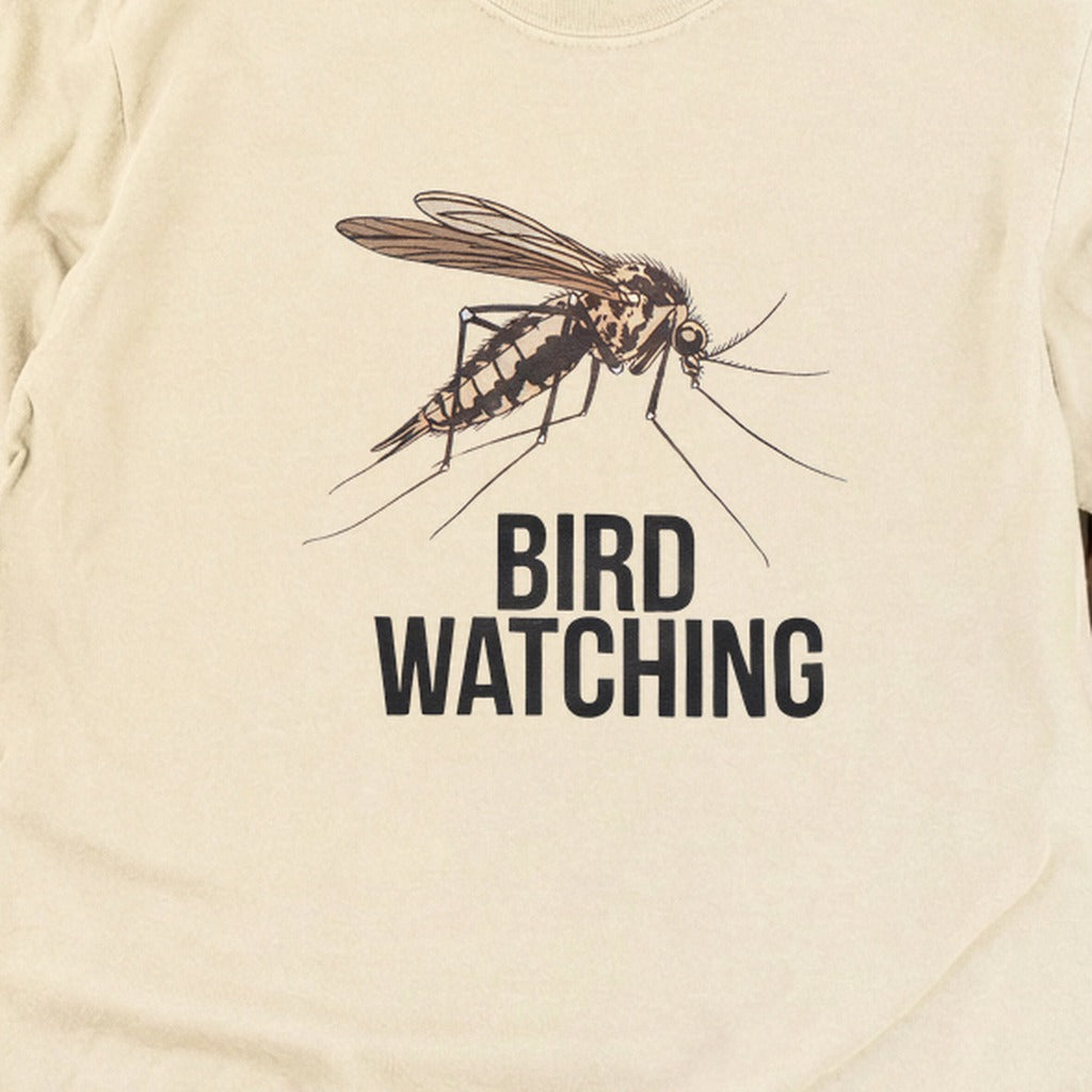 Mosquito Bird Watching Cotton Long Sleeve