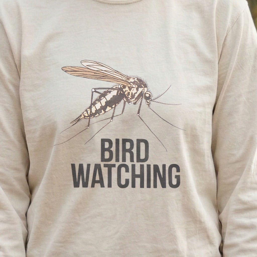 Mosquito Bird Watching Cotton Long Sleeve