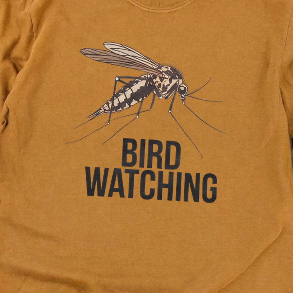 Mosquito Bird Watching Cotton Long Sleeve