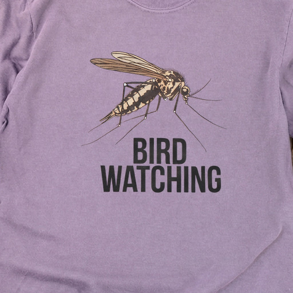 Mosquito Bird Watching Cotton Long Sleeve