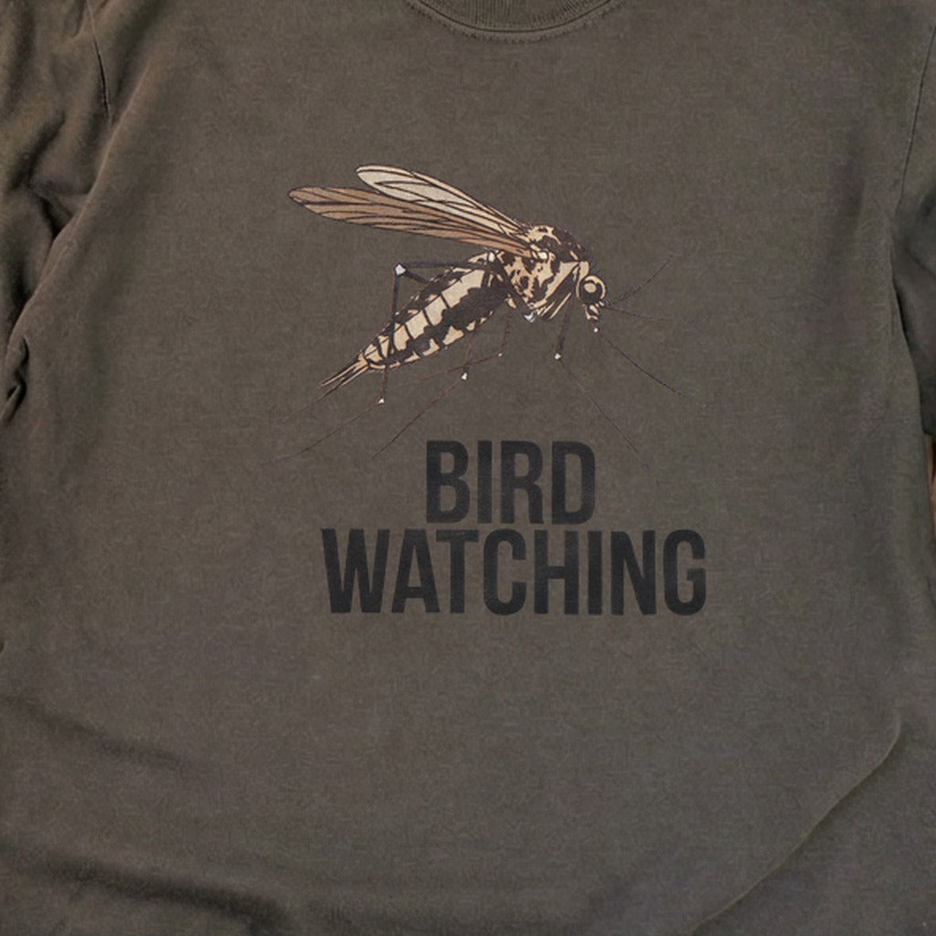 Mosquito Bird Watching Cotton Long Sleeve