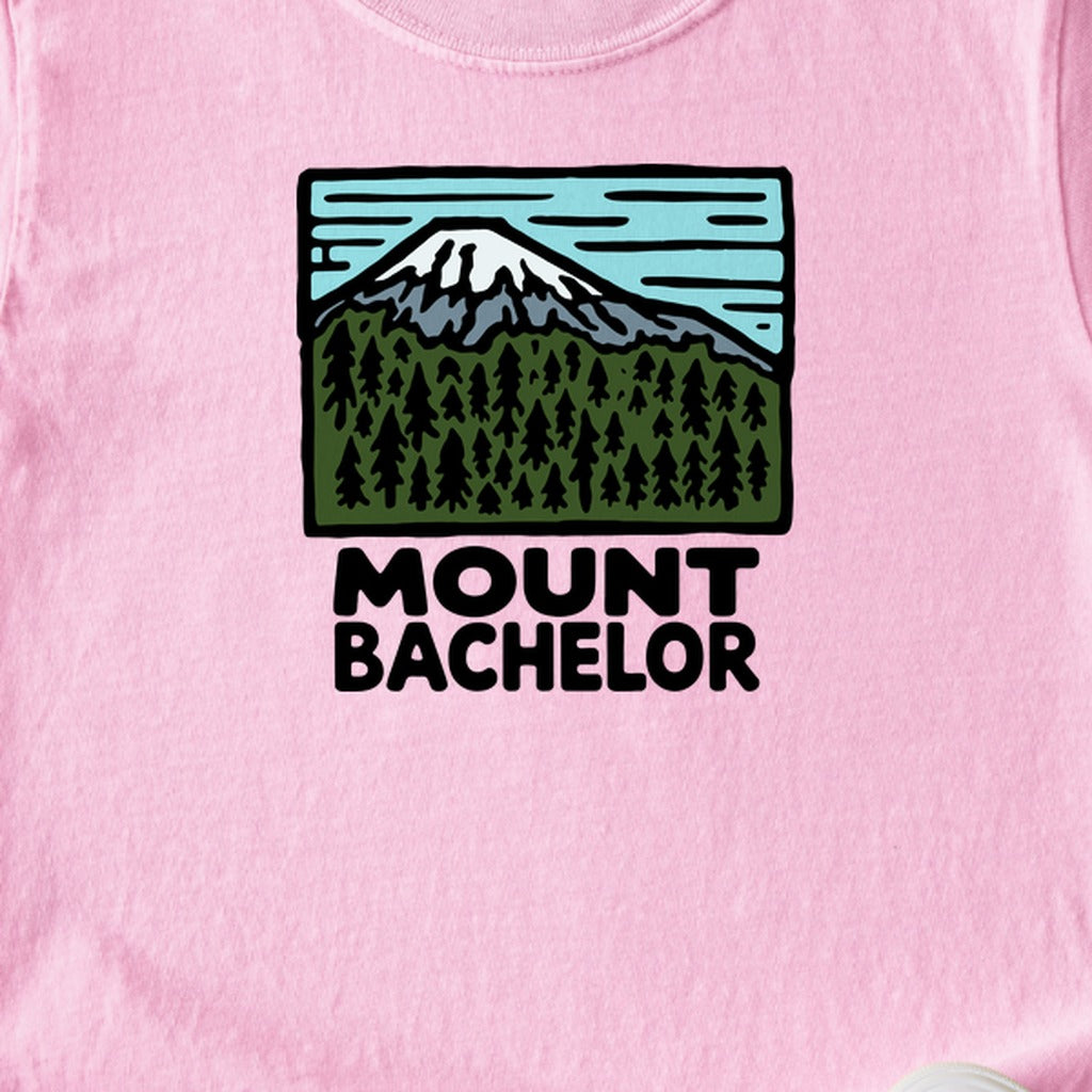 Mount Bachelor Kids Cotton T-Shirt