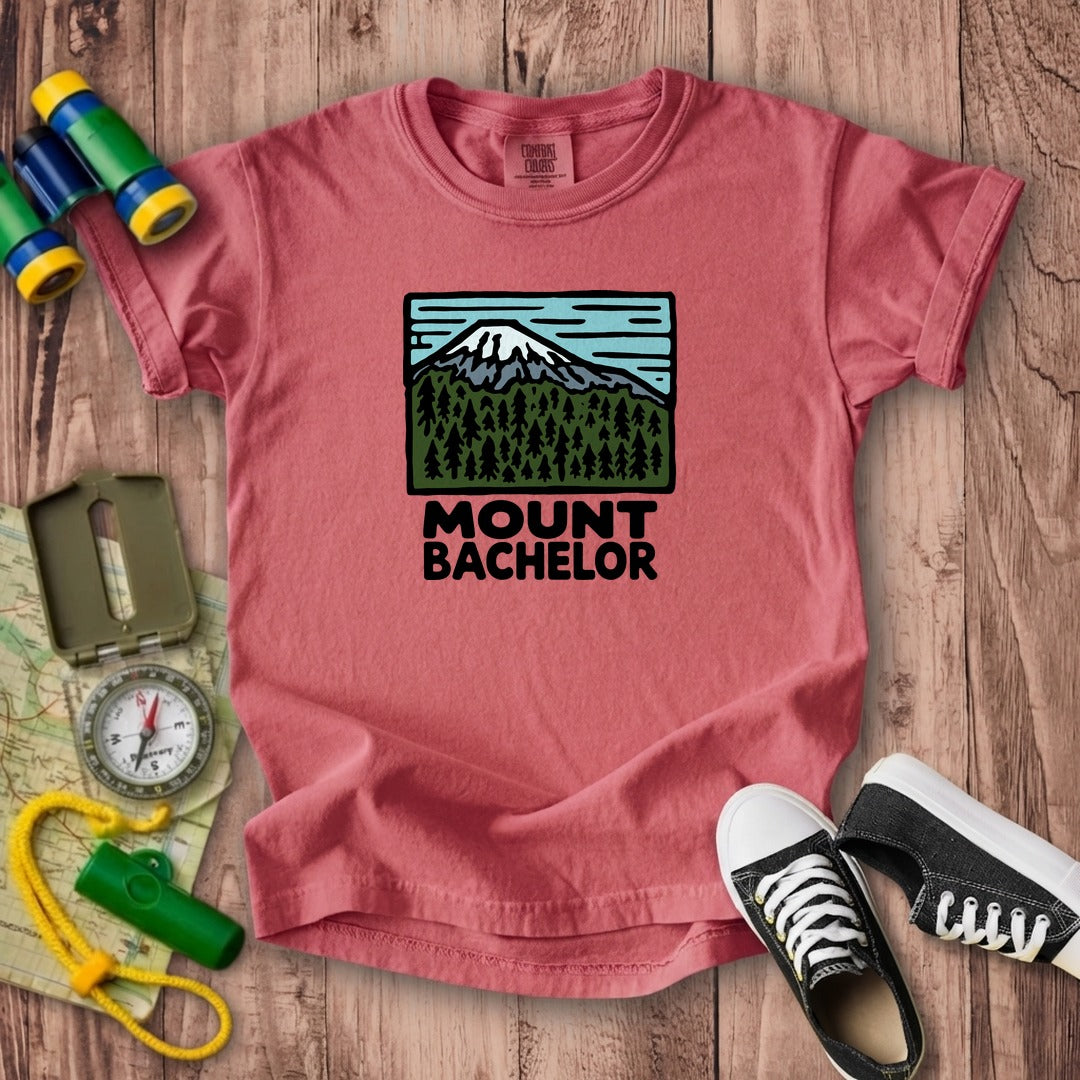 Mount Bachelor Kids Cotton T-Shirt