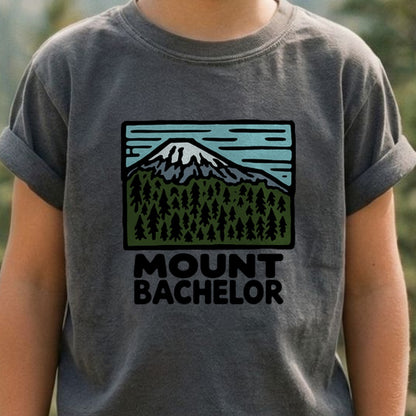 Mount Bachelor Kids Cotton T-Shirt