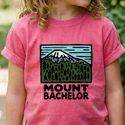Mount Bachelor Kids Cotton T-Shirt