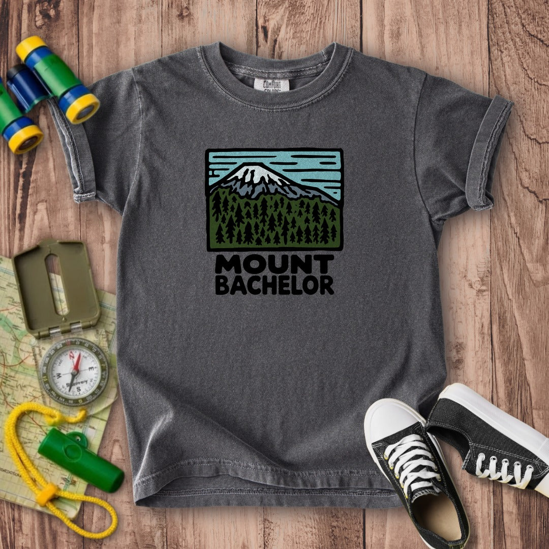 Mount Bachelor Kids Cotton T-Shirt