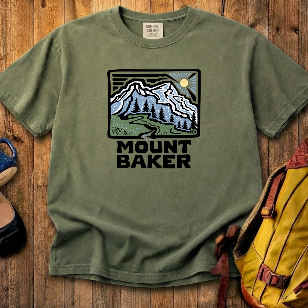 Mount Baker Cotton T-Shirt