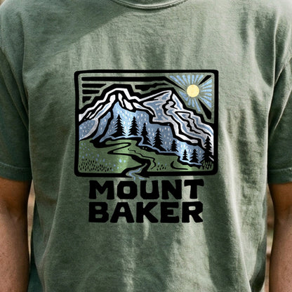 Mount Baker Cotton T-Shirt