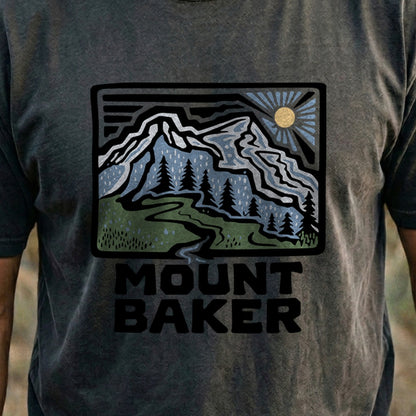 Mount Baker Cotton T-Shirt