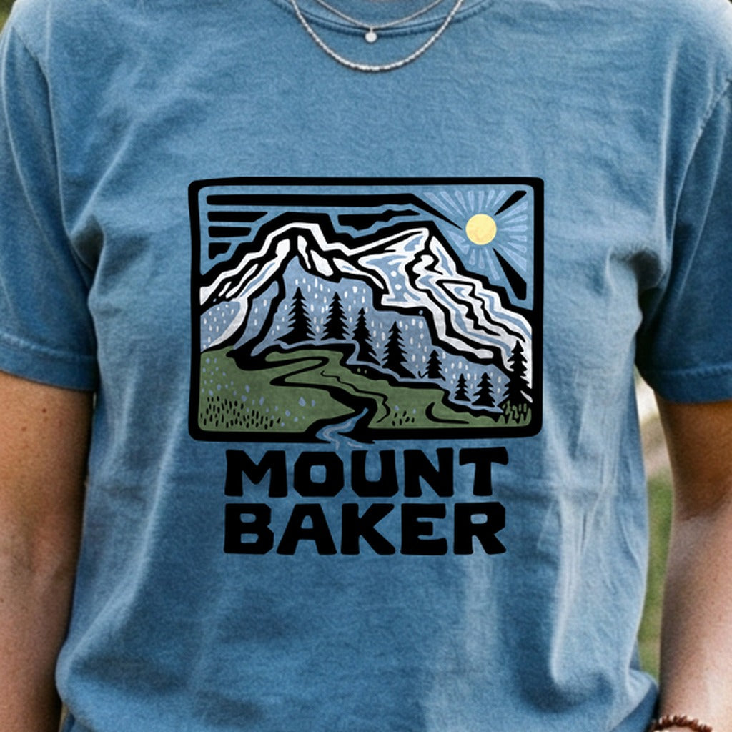 Mount Baker Cotton T-Shirt