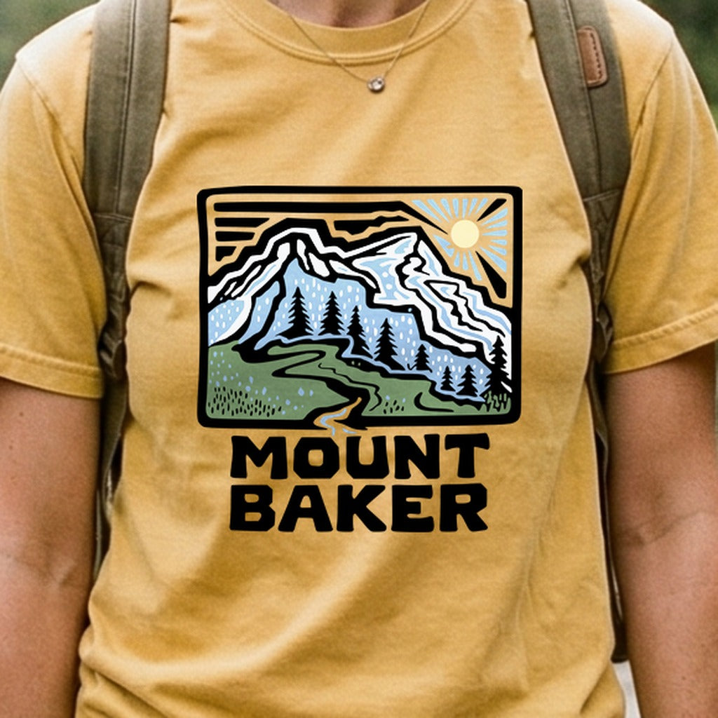 Mount Baker Cotton T-Shirt