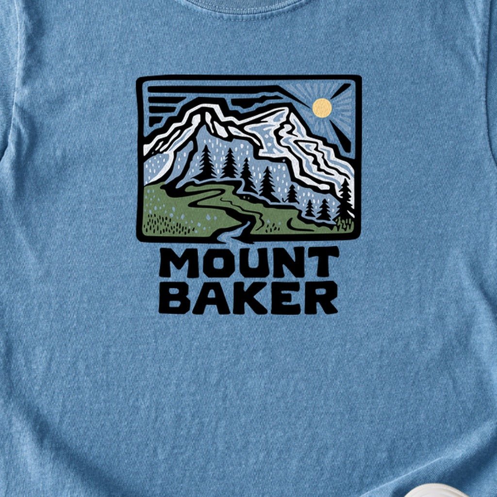 Mount Baker Kids Cotton T-Shirt