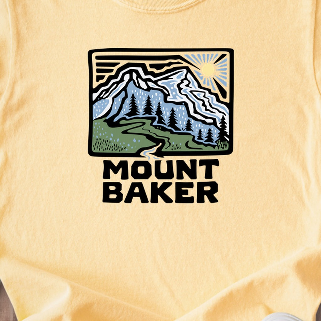 Mount Baker Kids Cotton T-Shirt